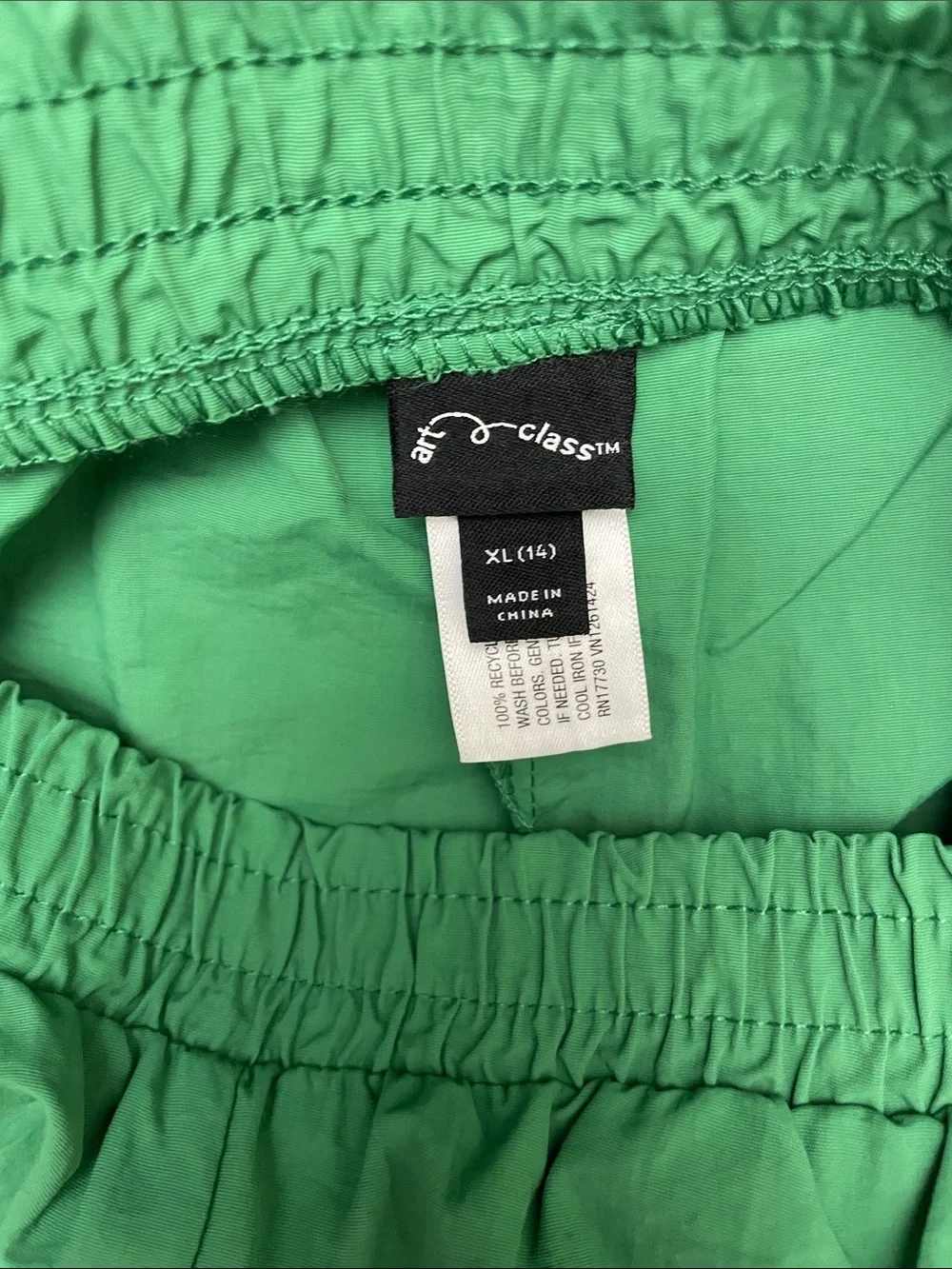 Art Class Blokecore Green Pants Big Girl Size 14